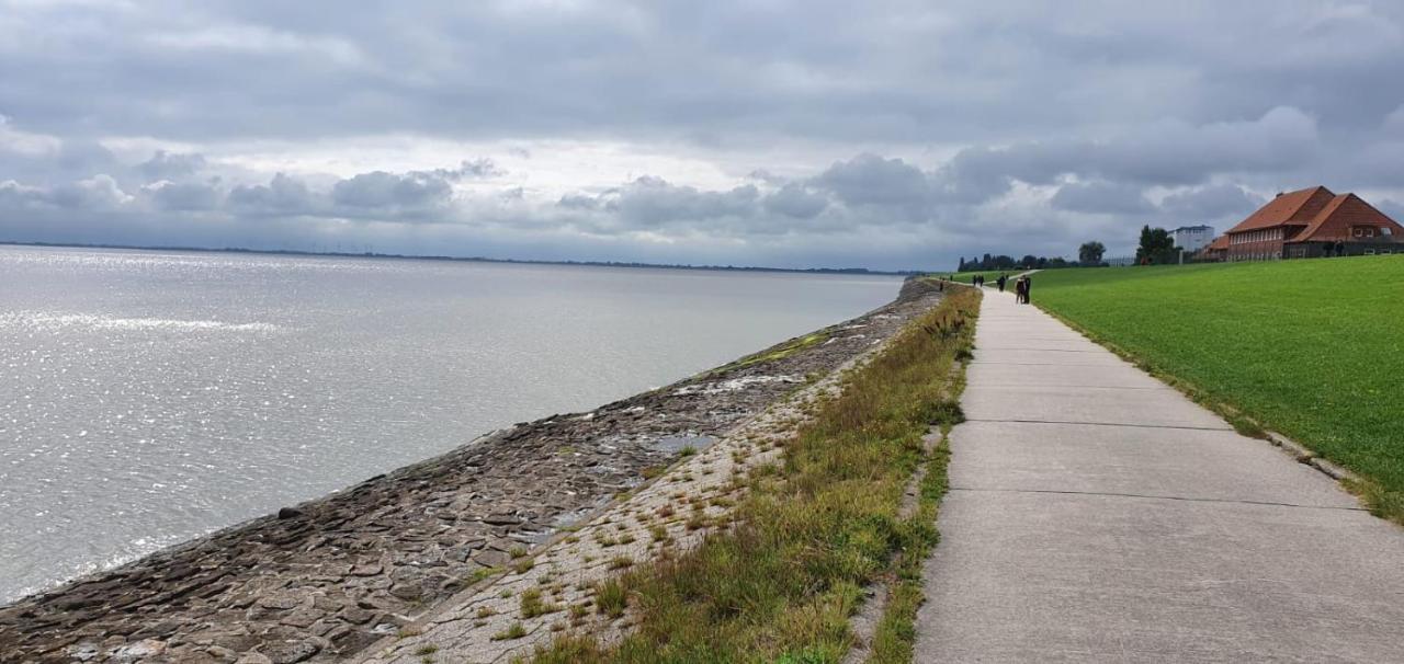 Fewo Mit Meerblick - Direktzugang Zur Nordsee Διαμέρισμα Βίλχελμσχαφεν Εξωτερικό φωτογραφία